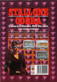 Cobra Commodore 64  box art